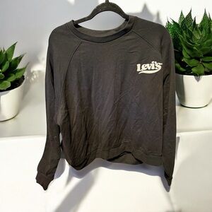 Levi's Charcoal Crewneck Sweatshirt